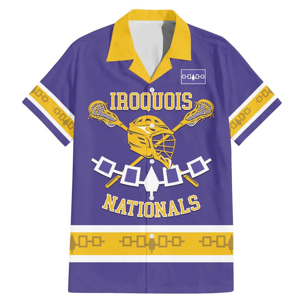 Custom Iroquois Lacrosse Family Matching Mermaid Dress and Hawaiian Shirt Haudenosaunee Nationals
