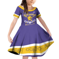 Custom Iroquois Lacrosse Family Matching Off Shoulder Short Dress and Hawaiian Shirt Haudenosaunee Nationals