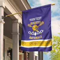 Custom Iroquois Lacrosse Garden Flag Haudenosaunee Nationals