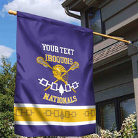 Custom Iroquois Lacrosse Garden Flag Haudenosaunee Nationals