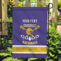 Custom Iroquois Lacrosse Garden Flag Haudenosaunee Nationals