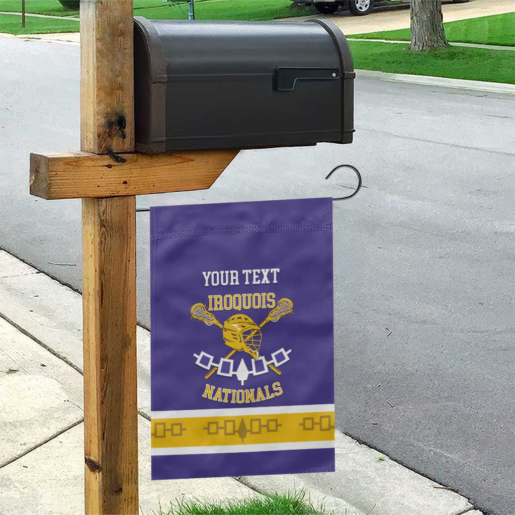Custom Iroquois Lacrosse Garden Flag Haudenosaunee Nationals
