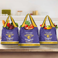 Custom Iroquois Lacrosse Grocery Bag Haudenosaunee Nationals