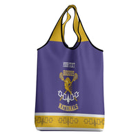 Custom Iroquois Lacrosse Grocery Bag Haudenosaunee Nationals