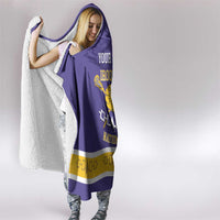 Custom Iroquois Lacrosse Hooded Blanket Haudenosaunee Nationals