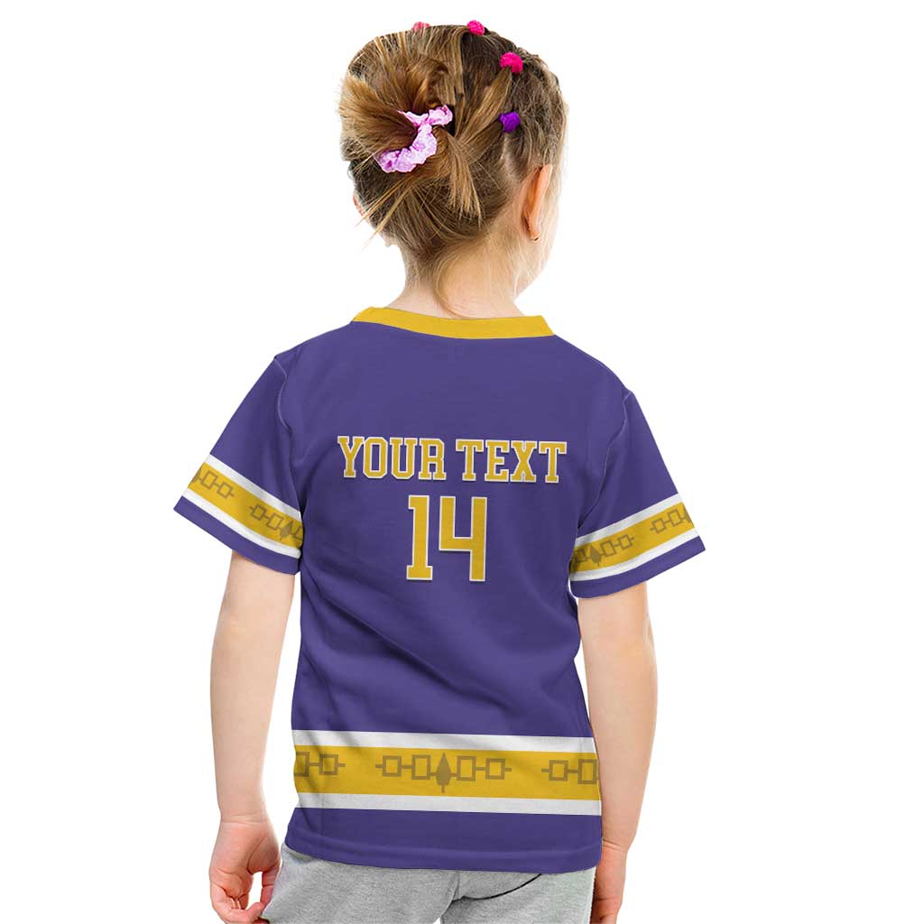 Custom Iroquois Lacrosse Kid T Shirt Haudenosaunee Nationals