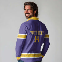 Custom Iroquois Lacrosse Long Sleeve Polo Shirt Haudenosaunee Nationals