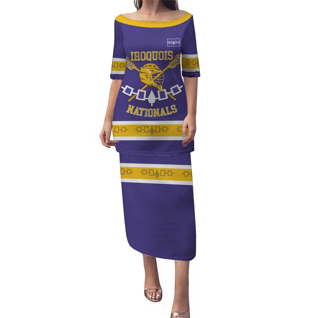 Custom Iroquois Lacrosse Puletasi Haudenosaunee Nationals