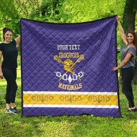 Custom Iroquois Lacrosse Quilt Haudenosaunee Nationals