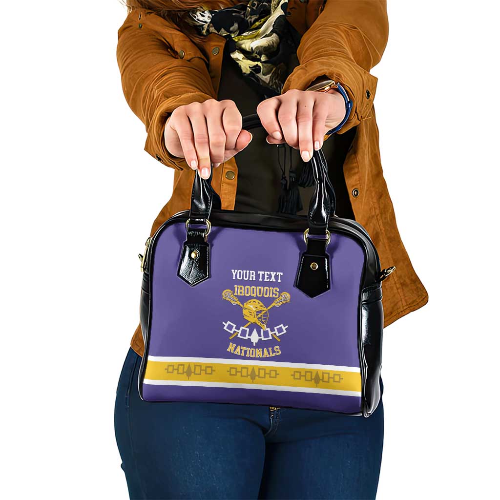 Custom Iroquois Lacrosse Shoulder Handbag Haudenosaunee Nationals