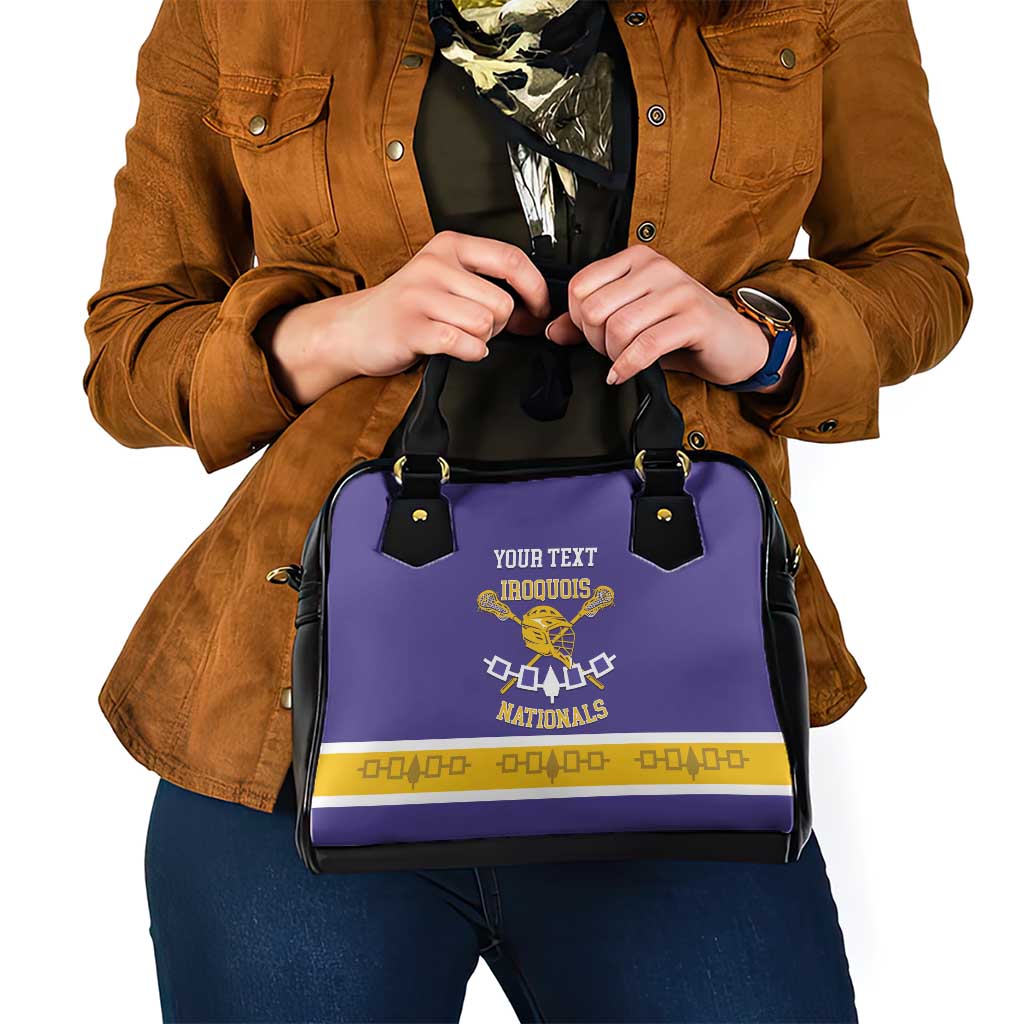 Custom Iroquois Lacrosse Shoulder Handbag Haudenosaunee Nationals