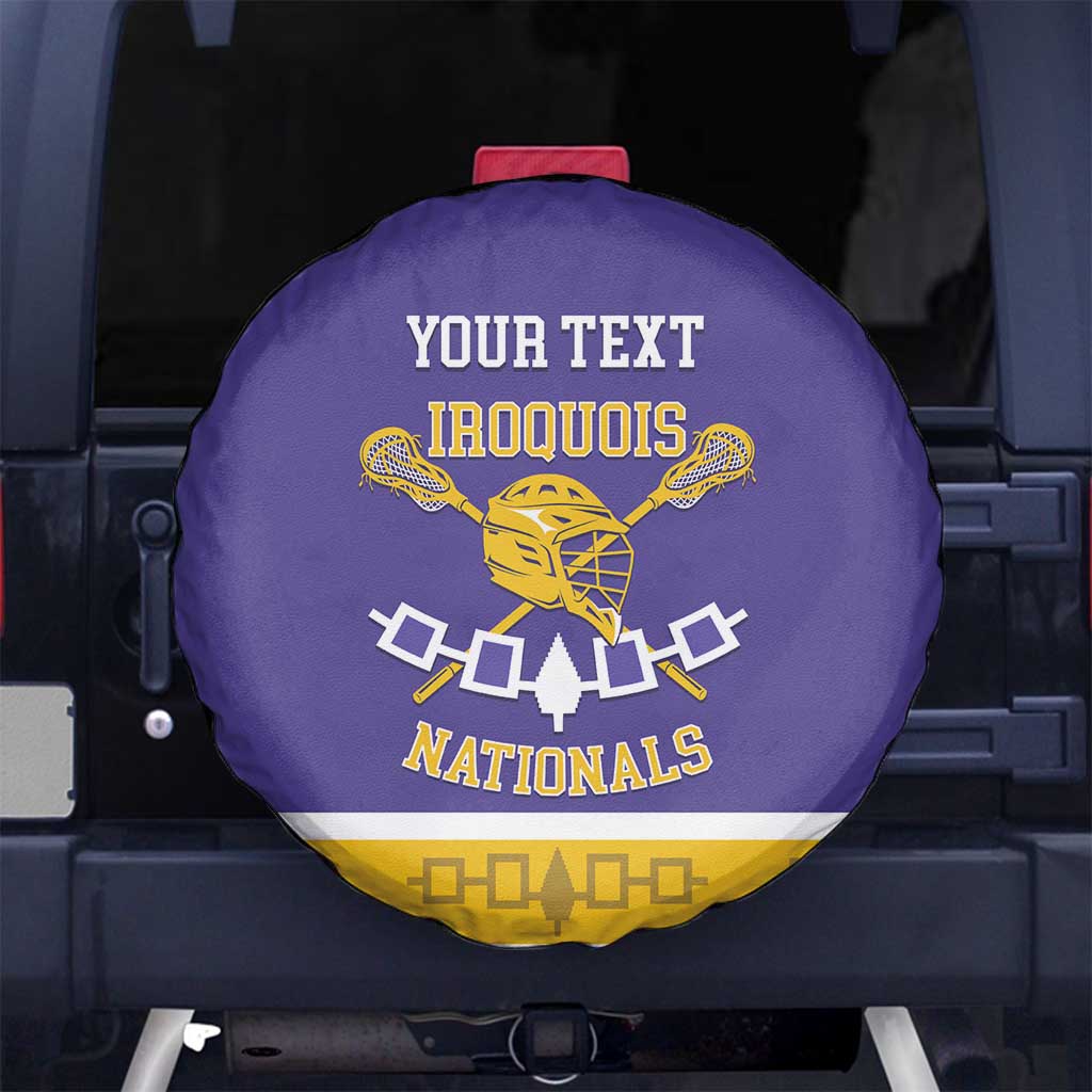 Custom Iroquois Lacrosse Spare Tire Cover Haudenosaunee Nationals