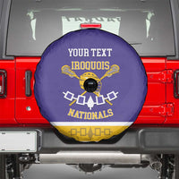 Custom Iroquois Lacrosse Spare Tire Cover Haudenosaunee Nationals