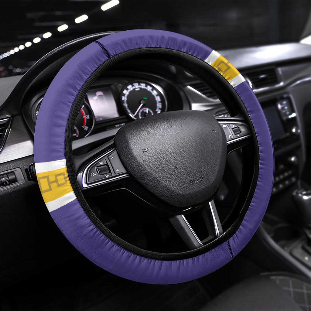 Iroquois Lacrosse Steering Wheel Cover Haudenosaunee Nationals
