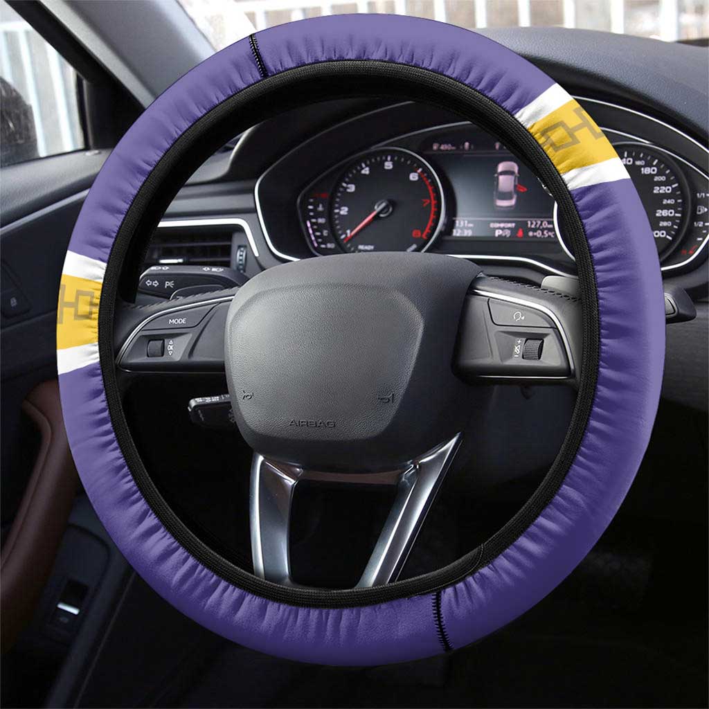 Iroquois Lacrosse Steering Wheel Cover Haudenosaunee Nationals