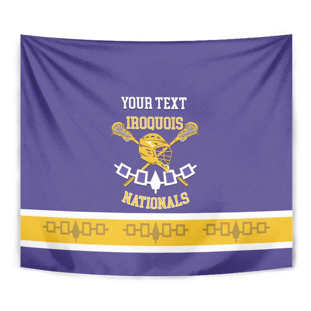 Custom Iroquois Lacrosse Tapestry Haudenosaunee Nationals