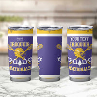 Custom Iroquois Lacrosse Tumbler Cup Haudenosaunee Nationals