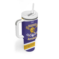 Custom Iroquois Lacrosse Tumbler With Handle Haudenosaunee Nationals