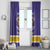Custom Iroquois Lacrosse Window Curtain Haudenosaunee Nationals