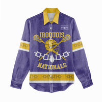 Custom Iroquois Lacrosse Women Casual Shirt Haudenosaunee Nationals