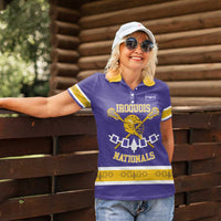 Custom Iroquois Lacrosse Women Polo Shirt Haudenosaunee Nationals