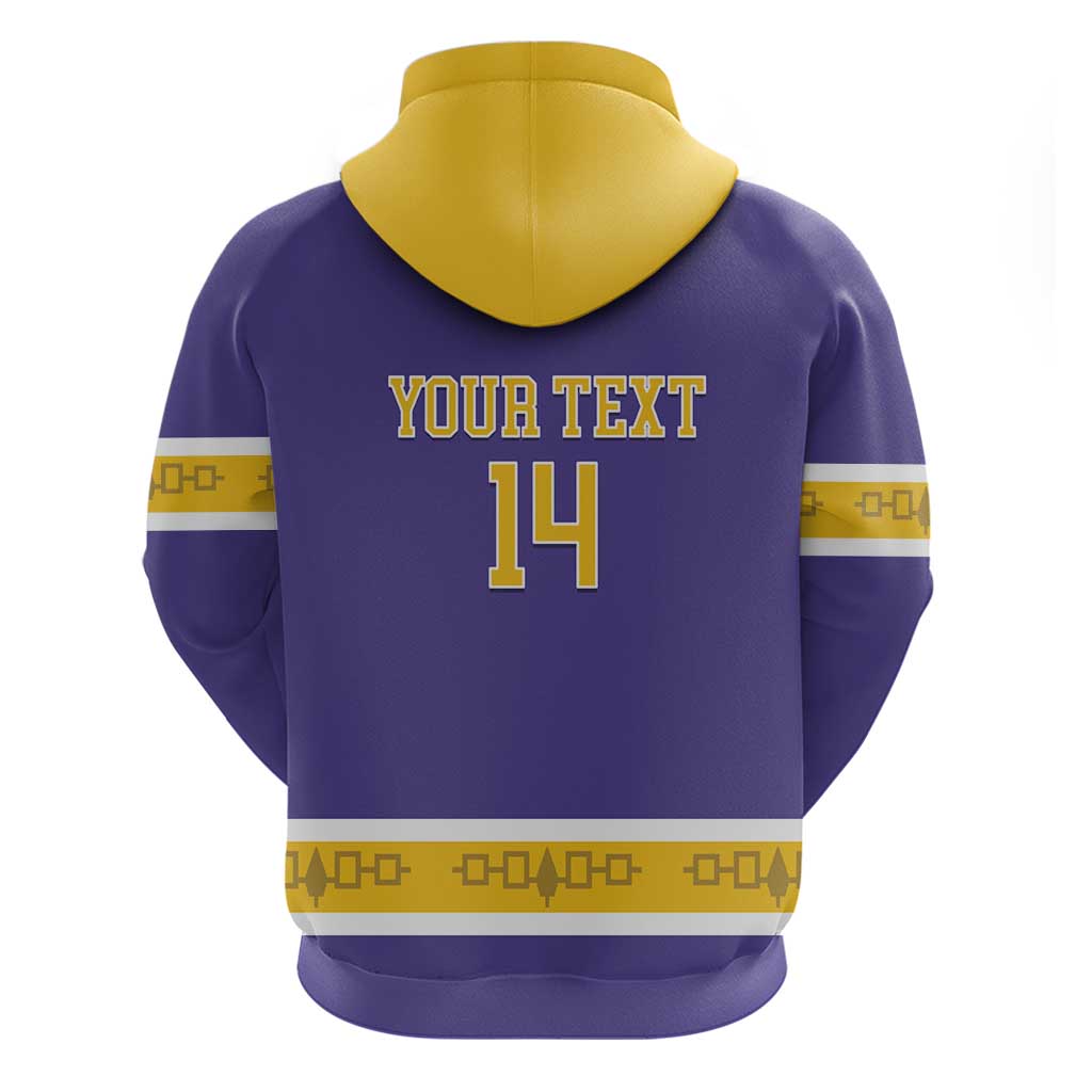 Custom Iroquois Lacrosse Zip Hoodie Haudenosaunee Nationals