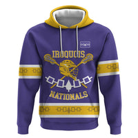 Custom Iroquois Lacrosse Zip Hoodie Haudenosaunee Nationals