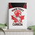 Custom Canada Lacrosse Canvas Wall Art Go Champions Maple Leaf