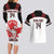 Custom Canada Lacrosse Couples Matching Long Sleeve Bodycon Dress and Hawaiian Shirt Go Champions Maple Leaf