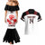 Custom Canada Lacrosse Couples Matching Mermaid Dress and Hawaiian Shirt Go Champions Maple Leaf