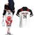 Custom Canada Lacrosse Couples Matching Off The Shoulder Long Sleeve Dress and Hawaiian Shirt Go Champions Maple Leaf