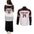 Custom Canada Lacrosse Couples Matching Puletasi and Long Sleeve Button Shirt Go Champions Maple Leaf