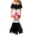 Custom Canada Lacrosse Family Matching Mermaid Dress and Hawaiian Shirt Go Champions Maple Leaf