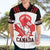 Custom Canada Lacrosse Hawaiian Shirt Go Champions Maple Leaf