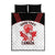 Custom Canada Lacrosse Quilt Bed Set Go Champions Maple Leaf