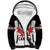Custom Canada Lacrosse Sherpa Hoodie Go Champions Maple Leaf