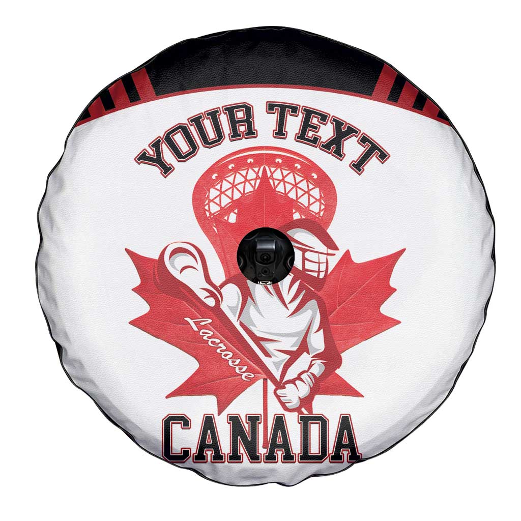 Custom Canada Lacrosse Spare Tire Cover Go Champions Maple Leaf