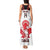 Custom Canada Lacrosse Tank Maxi Dress Go Champions Maple Leaf