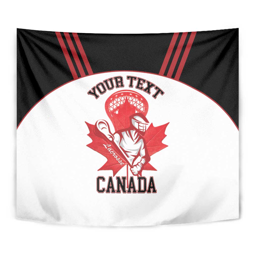 Custom Canada Lacrosse Tapestry Go Champions Maple Leaf
