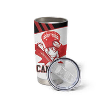 Custom Canada Lacrosse Tumbler Cup Go Champions Maple Leaf