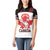 Custom Canada Lacrosse Women Polo Shirt Go Champions Maple Leaf