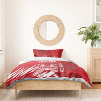 Custom England Lacrosse Bedding Set Go Champions Rose