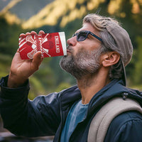 Custom England Lacrosse 4 in 1 Can Cooler Tumbler Go Champions Rose