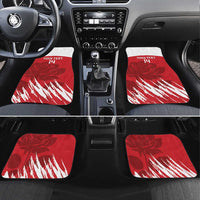 Custom England Lacrosse Car Mats Go Champions Rose