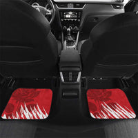 Custom England Lacrosse Car Mats Go Champions Rose