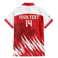 Custom England Lacrosse Family Matching Mermaid Dress and Hawaiian Shirt Go Champions Rose