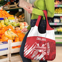 Custom England Lacrosse Grocery Bag Go Champions Rose