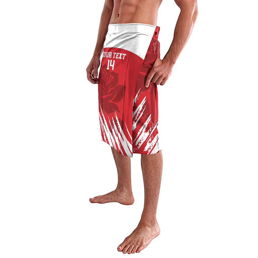 Custom England Lacrosse Lavalava Go Champions Rose