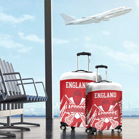 Custom England Lacrosse Luggage Cover Go Champions Rose