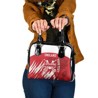 Custom England Lacrosse Shoulder Handbag Go Champions Rose